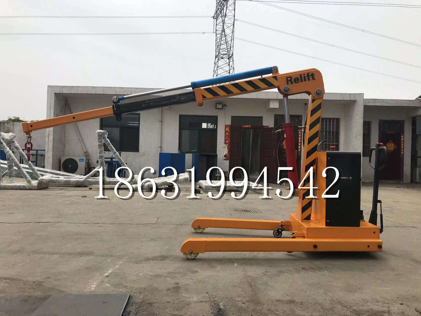 乡宁县久征定做3吨三轮随车吊 农用园林绿化移树吊 平板工程用小吊机