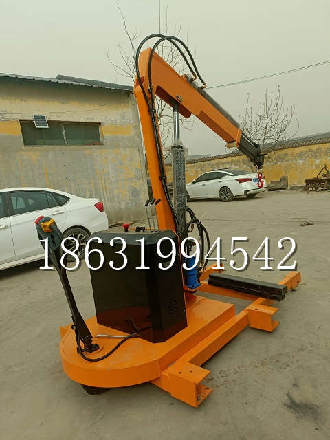 乡宁县自卸车厢随车吊 自制轮式四不像起重机 四驱平板吊 5吨 贵盛